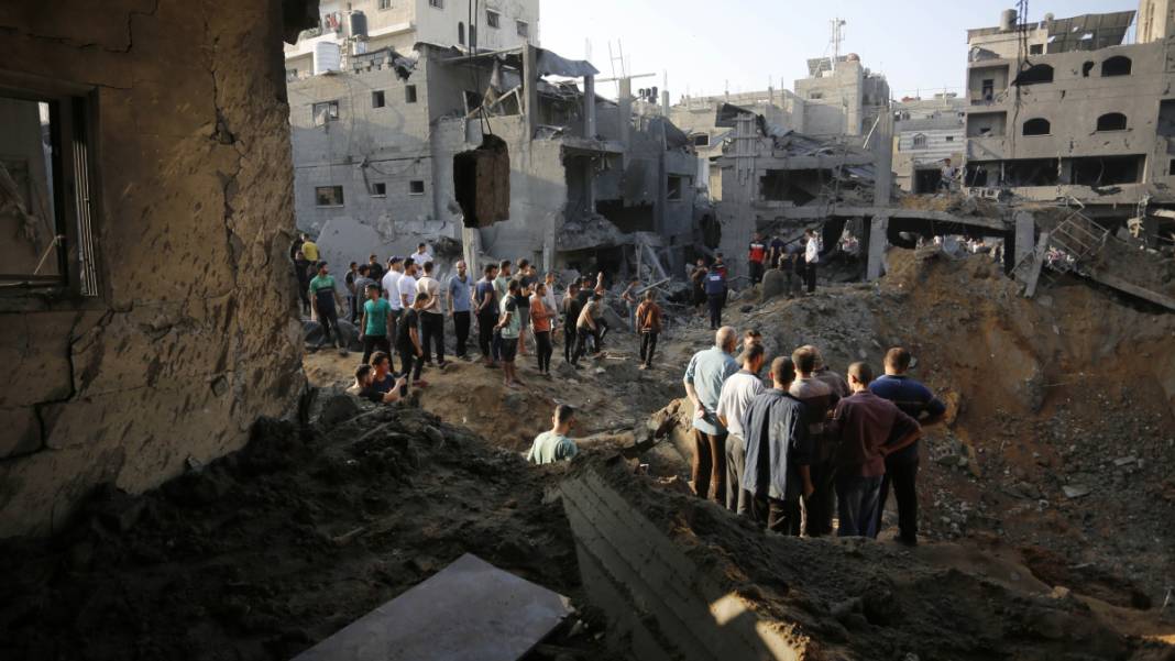 Gazze'deki katliamın 28. gününden acı kareler... Taş üstünde taş kalmadı 8